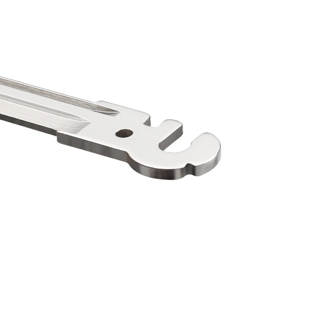 House Key Blank KW1 - Short, 1 slot - Image 4